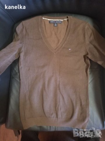 Кафяво пуловерче, снимка 5 - Блузи с дълъг ръкав и пуловери - 27785362