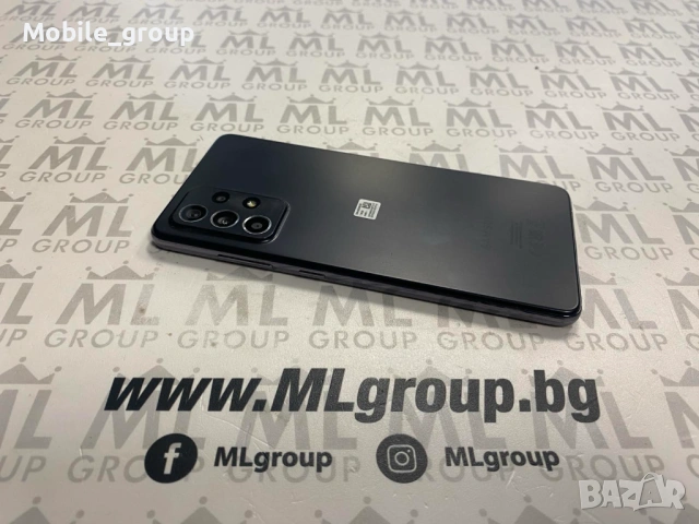 #MLgroup предлага Samsung Galaxy A52s 5G 128GB/6GB RAM Black Dual-Sim, втора употреба.