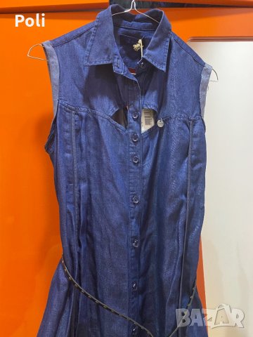 Оригинална дънкова рокля Guess, снимка 2 - Рокли - 33334403