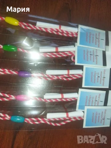 мартеници с късметчета 100 бр , снимка 3 - Декорация за дома - 43989683