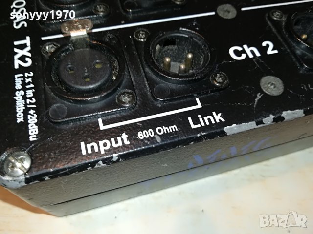 TEQSAS TX2-LINE SPLITBOX-ВНОС SWISS 2205221931, снимка 5 - Ресийвъри, усилватели, смесителни пултове - 36843107