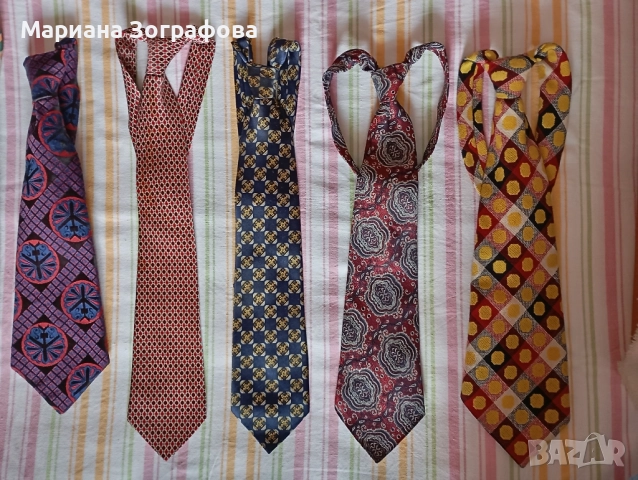  Дънкови ризи 5 бр. - "Club Marine" НОВИ, - Стари вратовръзки, - Каубойска и Филцова шапки, снимка 16 - Ризи - 48862303