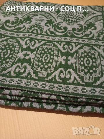 Соц Стар Ръчно Тъкан Голям Килим Размер 370см./230см. НОМЕР 679., снимка 2 - Антикварни и старинни предмети - 53407307