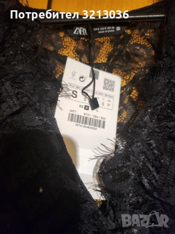 ОФИЦИАЛНА ДЪЛГА РОКЛЯ Zara, снимка 4 - Рокли - 52283557