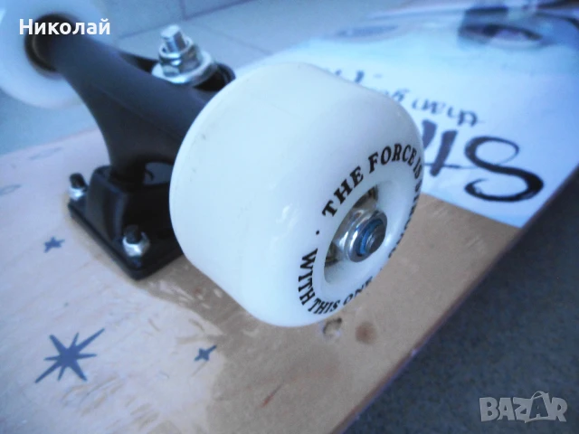 -45% НОВ Скейтборд Seven KIDS Movie Heroes MANDALOR Star Wars IAN GROGU, снимка 6 - Скейтборд, ховърборд, уейвборд - 50539875