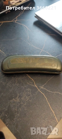Винтидж хармоника M. Hohner Comet, снимка 3 - Антикварни и старинни предмети - 52772297