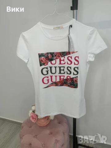 Тениска Guess нова с етикет, снимка 4 - Тениски - 50449553