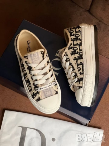 дамски кецове christian dior , снимка 3 - Кецове - 50691213