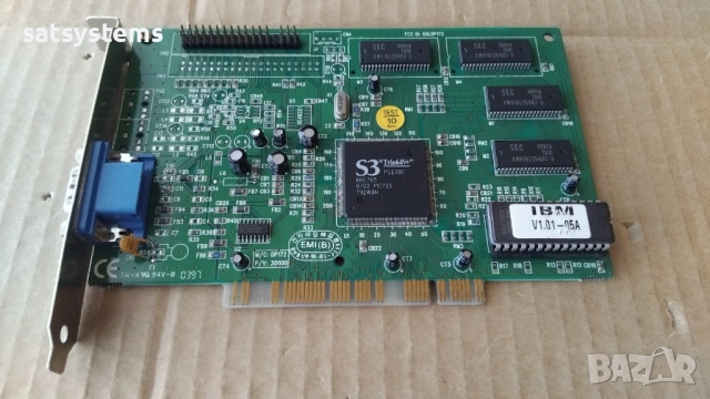 Видео карта S3 Trio64V+ IBM DXLDP172 2MB PCI , снимка 5 - Видеокарти - 47968474