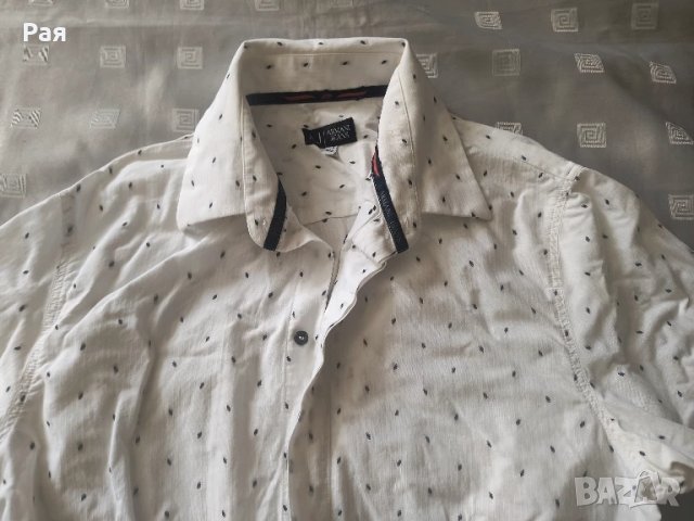 Мъжка риза Armani Jeans , снимка 11 - Ризи - 51206875