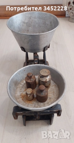 кантар ретро и теглилки за ценители , снимка 4 - Антикварни и старинни предмети - 51710722