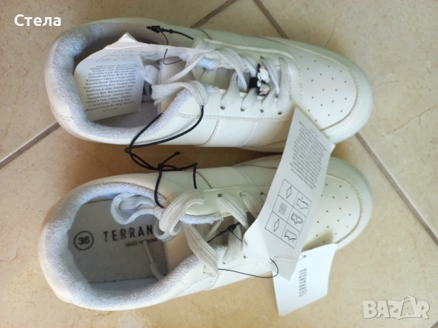 TERRANOVA дамски/детски маратонки, бели, нови с етикет, снимка 10 - Детски маратонки - 47215789