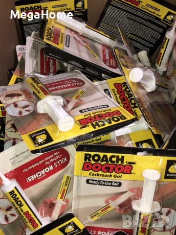 Гел отрова за хлебарки, Инсектицид против хлебарки Roach Doctor, снимка 5 - Други стоки за дома - 53196783