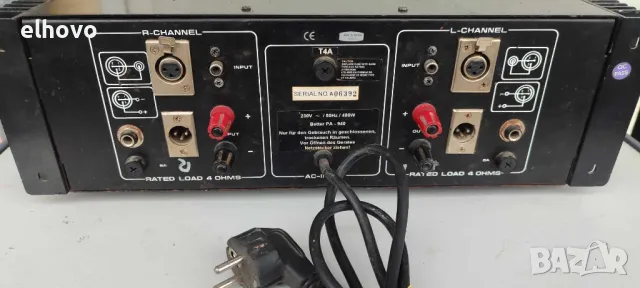 Крайно стъпало Mc Crypt PA-940, снимка 6 - Ресийвъри, усилватели, смесителни пултове - 49794480