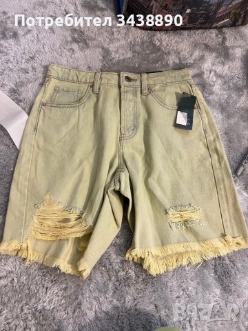 Къси дънкови панталони S 271, снимка 2 - Къси панталони и бермуди - 38267403