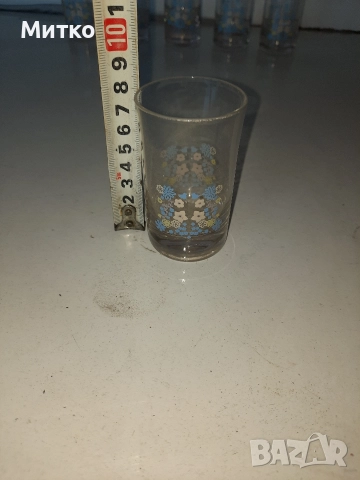 Малки колекционери стъклени чашки за алкохол , снимка 7 - Чаши - 52857175