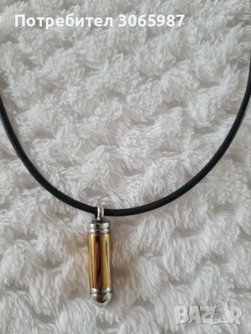 Ново колие с патрон, снимка 5 - Колиета, медальони, синджири - 48837831