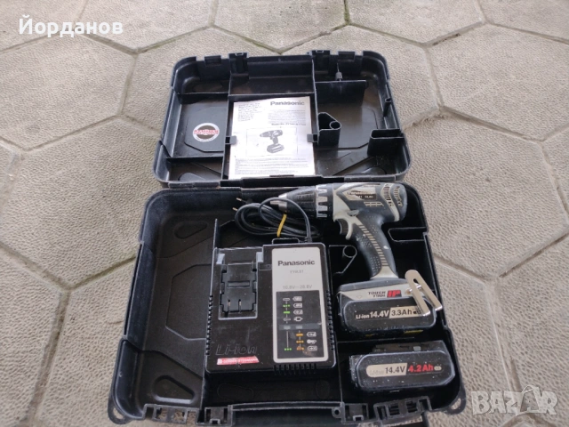 Panasonic EY7441 - Акумулаторен винтоверт 14,4V комплект, снимка 3 - Винтоверти - 49958739