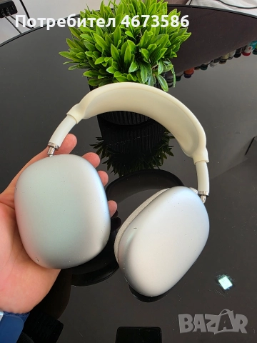 AirPods Max 1 Gen Сиви – работят отлично, по-лошо състояние, снимка 4 - Bluetooth слушалки - 52920750