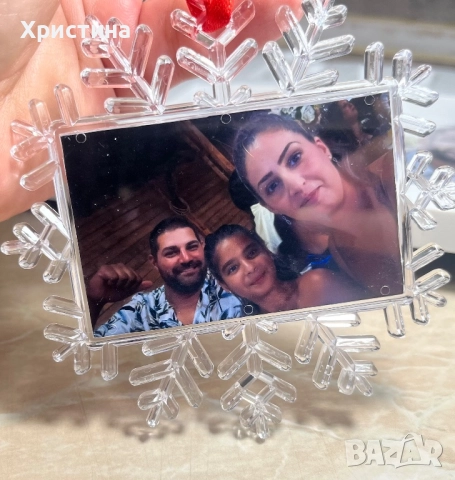 Коледни топки със снимка, снимка 4 - Коледни подаръци - 52499581