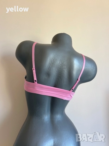 Розов сутиен мека чашка , снимка 2 - Бельо - 52334658