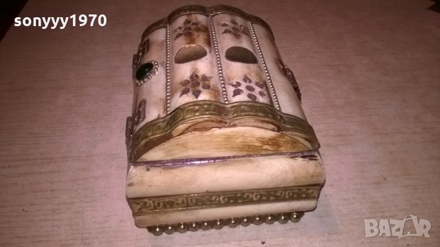 красива екзотична кутия-слонова кост-внос швеицария, снимка 18 - Колекции - 27183405