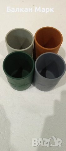 Комплект силиконови чаши LIEWOOD с динозаври 🦕, снимка 5 - Прибори, съдове, шишета и биберони - 52386932