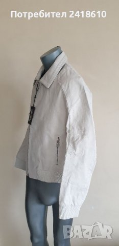 Dirk Bikkembergs Buffalo Leather Jacket Italy Slim Fit Mens Size М НОВО! ОРИГИНАЛ! Ест. кожа!, снимка 13 - Якета - 40097463