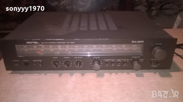 ROTEL RX-1000 STEREO REVEIVER-MADE IN JAPAN, снимка 4 - Ресийвъри, усилватели, смесителни пултове - 27330888