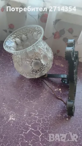 Старинен абажур , снимка 8 - Антикварни и старинни предмети - 49401690