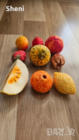 Декоративни плодове от сапун - 9 бр