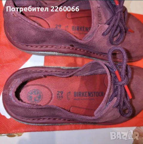 Детски обувки Birkenstock 29 номер, 18.5 см, снимка 2 - Детски маратонки - 49212236