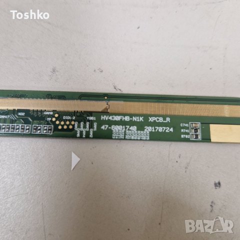 TCON BOARD HV430FHBN1K TV SONY KDL-43WF665, снимка 4 - Части и Платки - 40564803