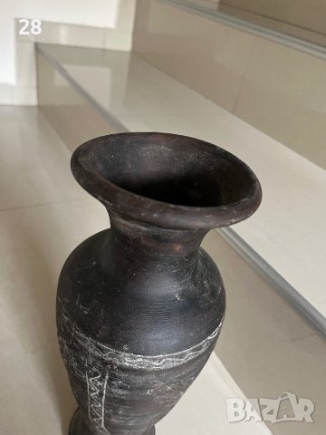 Стара ваза керамична, снимка 2 - Вази - 43046966