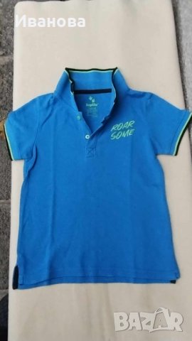 Детска блуза с къс ръкав размер 110-116 см., снимка 2 - Детски Блузи и туники - 41138088