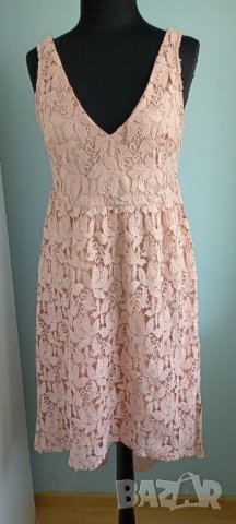 Дантелена рокля пепел от рози, Vila 36, снимка 10 - Рокли - 36958986