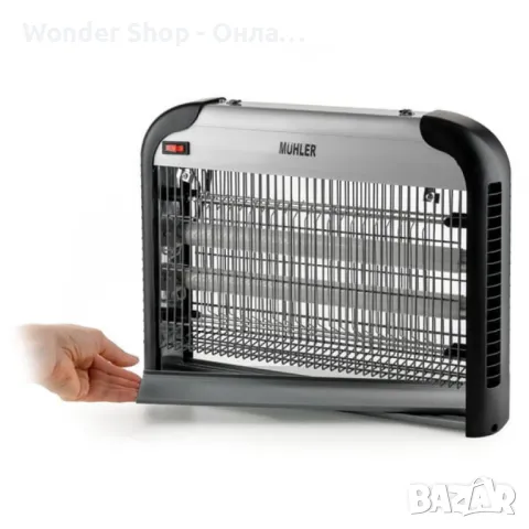 🦟 Инсектицидна лампа Muhler – Мощна защита срещу досадни насекоми! 🦟, снимка 2 - Соларни лампи - 50272361