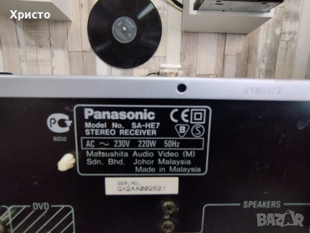 Panasonic SA-HE7, снимка 2 - Ресийвъри, усилватели, смесителни пултове - 44128709