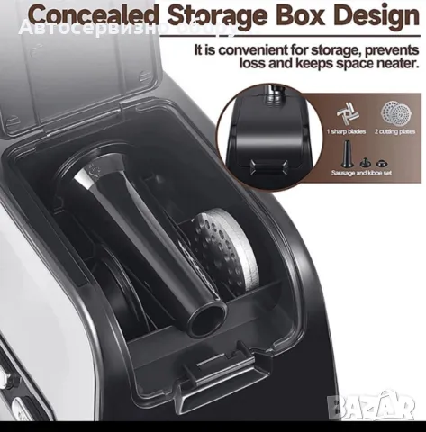 Електрическа месомелачка Sokany SK-090, 3500W, снимка 3 - Други инструменти - 47983354