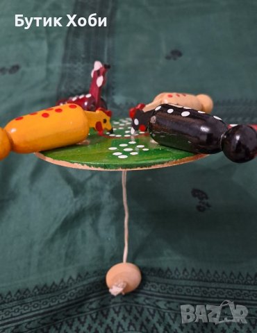 Винтидж дървена руска играчка, снимка 5 - Антикварни и старинни предмети - 42977569