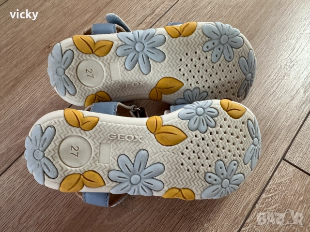 Сандали Geox J Haiti, размер 27, снимка 10 - Детски сандали и чехли - 51611547