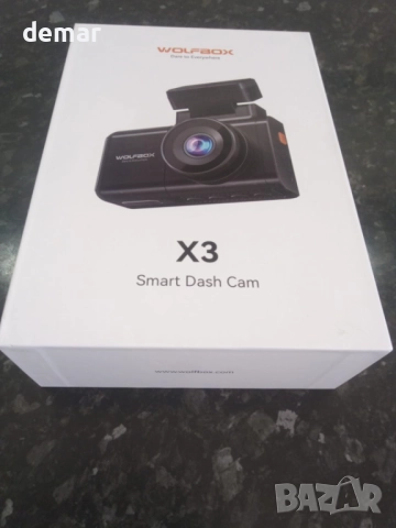 WOLFBOX 60FPS Видеорегистратор, 2.5K+1080P предна и задна камера, снимка 9 - Камери - 51688771