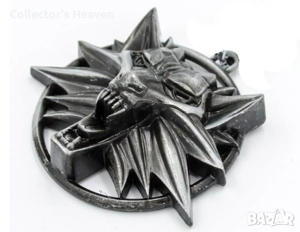 The Witcher Medallion Rpg Redefined Вещерът оригинален медальон от играта, снимка 2 - Колекции - 43657215
