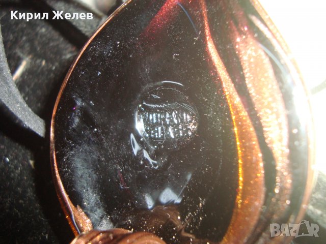 МУРАНО ВЕНЕЦИАНСКО МАРКОВО СТЪКЛО Мурано АРТ ПЕНДАНТ МЕДАЛЬОН 22824, снимка 13 - Колиета, медальони, синджири - 33434976