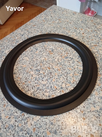 Нови гумени гънки за 10 инча говорители, цената е за 2 броя, снимка 3 - Тонколони - 52581346