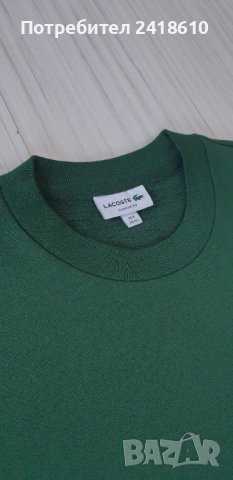 Lacoste Organic Cotton Classic Fit Mens Size 6 - XL НОВО! ОРИГИНАЛ! Мъжка Блуза!, снимка 13 - Блузи - 44084546