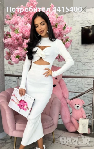 Дамска рипс рокля