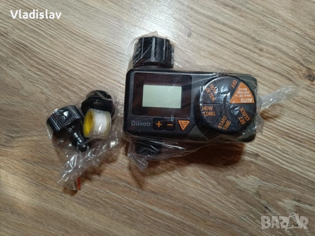 Контролер за напояване Diivoo WT-06, автоматичен/ръчен режим, снимка 5 - Напояване - 52459042
