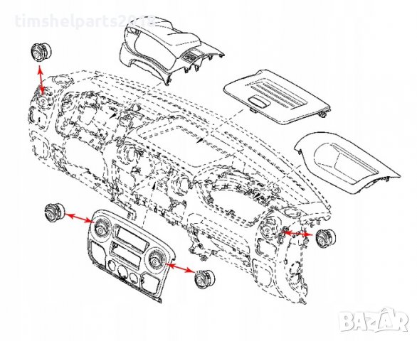 Въздуховод ХРОМ за Dacia Duster 2010-2017, Dacia Logan 2004-2020, Dacia Sandero 2008-2020, снимка 3 - Части - 37084053
