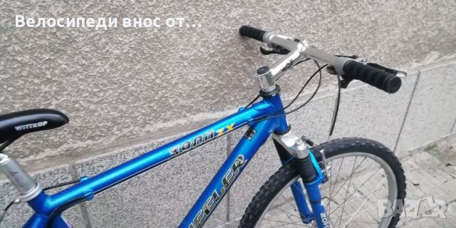 Алуминиев велосипед 26цо 21 ск shimano палцови команди преден амортисьор всичко по колелото ок, снимка 4 - Велосипеди - 38562056